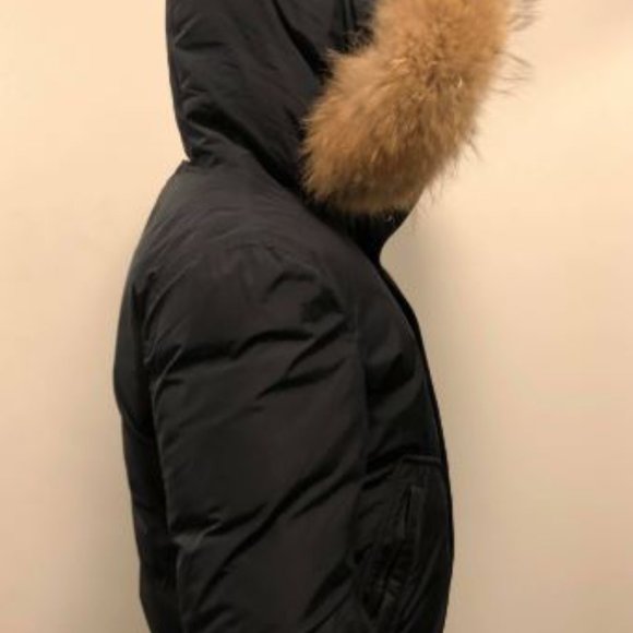 Rudsak- Black Men’s Bomber Jacket (M) - Picture 3 of 3